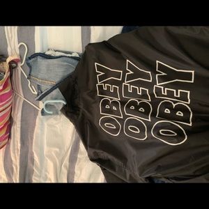Obey windbreaker